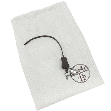 エルメス HERMES オータクロア 36 アルルカン マルチカラー トゴ ハンドバッグ シルバー金具 赤 オレンジ 茶