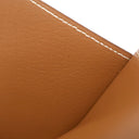 エルメス HERMES ジュラ ゴールド シッキム 二つ折り財布 シルバー金具 茶 コンパクト財布