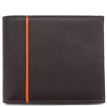 エルメス HERMES MC2 コペルニクス ブラウン系×オレンジ系 エバーカラー 二つ折り財布 茶
