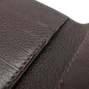 エルメス HERMES MC2 コペルニクス ブラウン系×オレンジ系 エバーカラー 二つ折り財布 茶