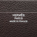 エルメス HERMES MC2 コペルニクス ブラウン系×オレンジ系 エバーカラー 二つ折り財布 茶