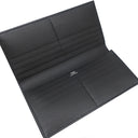 エルメス HERMES MC2 メンデル ブラック ヴォーエプソン 長財布 黒 二つ折り