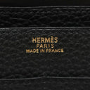 エルメス HERMES ドゴンGM ブラック トリヨンクレマンス 長財布 ゴールド金具 黒
