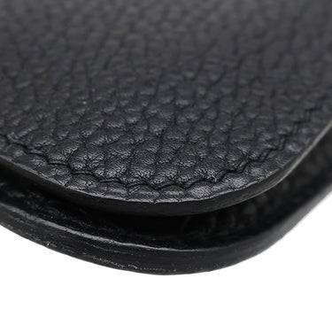 エルメス HERMES ドゴンGM ブラック トリヨンクレマンス 長財布 ゴールド金具 黒