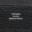 エルメス HERMES ドゴンデュオ ドゴンGM ブラック トリヨンクレマンス 長財布 シルバー金具 黒