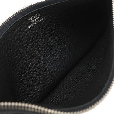 エルメス HERMES ドゴンデュオ ドゴンGM ブラック トリヨンクレマンス 長財布 シルバー金具 黒