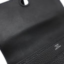 エルメス HERMES ドゴンデュオ ドゴンGM ブラック トリヨンクレマンス 長財布 シルバー金具 黒
