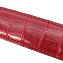 エルメス HERMES コンスタンスH レッド系 ポロサス #75 ベルト ゴールド金具 赤 クロコ Hバックル