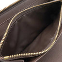 ルイヴィトン LOUIS VUITTON ジッピーオーガナイザー N60003 エベヌ ダミエキャンバス 長財布 ゴールド金具 茶