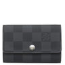 ルイヴィトン LOUIS VUITTON ミュルティクレ 6 N62662 ダミエグラフィット ダミエグラフィットキャンバス キーケース シルバー金具 黒 グレー 6本 6連 鍵入れ
