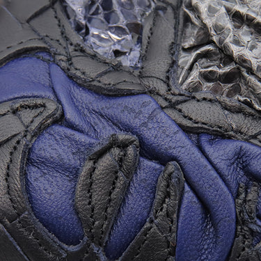 ボッテガヴェネタ BOTTEGA VENETA インペロ ノット ブラック レザー クラッチバッグ マットブラック金具 黒 限定品