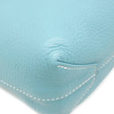 エルメス HERMES ドゥブルセンス 28 ブルーアトール×コールヴェール トリヨンクレマンス トートバッグ 水色 紺 リバーシブル