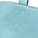 エルメス HERMES ドゥブルセンス 28 ブルーアトール×コールヴェール トリヨンクレマンス トートバッグ 水色 紺 リバーシブル