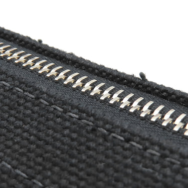 エルメス HERMES カバスミラ PM ブラック トワルアッシュ トートバッグ シルバー金具 黒 キャンバス