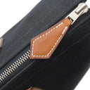 エルメス HERMES カバスミラ PM ブラック トワルアッシュ トートバッグ シルバー金具 黒 キャンバス