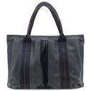 エルメス HERMES キャラバン ホリゾンタル MM ネイビー ヴォーデルマ 2WAYバッグ ブラック金具 ハンドバッグ ショルダー