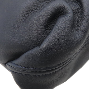 エルメス HERMES キャラバン ホリゾンタル MM ネイビー ヴォーデルマ 2WAYバッグ ブラック金具 ハンドバッグ ショルダー