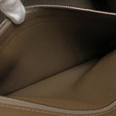 エルメス HERMES バーキン30 オリガン アリゲーターマット ハンドバッグ シルバー金具 茶