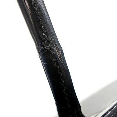 エルメス HERMES バーキン30 ブラック ポロサス ハンドバッグ シルバー金具 黒 クロコ