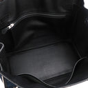 エルメス HERMES バーキン30 ブラック ポロサス ハンドバッグ シルバー金具 黒 クロコ