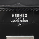エルメス HERMES バーキン30 ブラック ポロサス ハンドバッグ シルバー金具 黒 クロコ