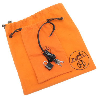 エルメス HERMES バーキン30 ブラック ポロサス ハンドバッグ シルバー金具 黒 クロコ