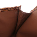 エルメス HERMES ジジェ ミニ クラッチ ミール アリゲーター クラッチバッグ 茶 ミニセカンドバッグ