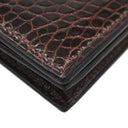 エルメス HERMES ベアンスフレ ブラウン系 ポロサス 長財布 シルバー金具 茶 二つ折り財布