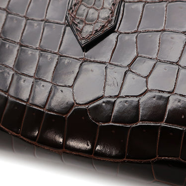 エルメス HERMES ベアンスフレ ブラウン系 ポロサス 長財布 シルバー金具 茶 二つ折り財布