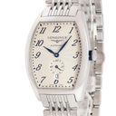 腕時計 ロンジン LONGINES エヴィデンツァ L2.642.4 自動巻き メンズ デイト スモールセコンド ギョウシェ 青針 トノー