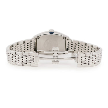 腕時計 ロンジン LONGINES エヴィデンツァ L2.142.4 自動巻き レディース デイト ギョウシェ トノー ブラック 黒