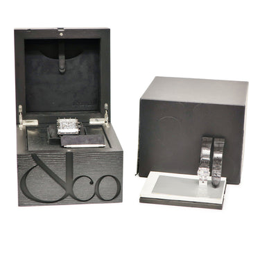 腕時計 ジェイコブ JACOB エピック I クロノグラフ JC-V2Q2B 自動巻き メンズ カーボン ブラックPVD加工SS デイト スクエア 限定