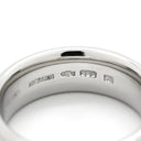 ニーシング NIESSING プラチナシルバー Pt950 ダイヤモンド リング 指輪 プラチナム Pt950 1P 1石 1粒 ダイヤ ウェディング ブライダル マリッジリング 甲丸 幅広 20.5号