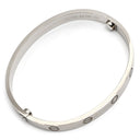 カルティエ Cartier LOVE ラブブレス ホワイトゴールド K18WG #17 ブレスレット ホワイトゴールド WG Au750 18K 18金 新型 現行モデル