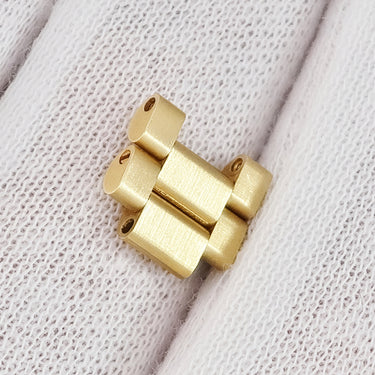 ロレックス ROLEX 純正 デイトジャスト用 69278 79278 コマ イエローゴールド K18YG 腕時計パーツ K18YG無垢 2コマ 駒 バーク プレジデントブレス 替え 3連 9.8mm