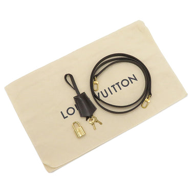 ルイヴィトン LOUIS VUITTON アルマBB N41221 ダミエエベヌ ダミエキャンバス 2WAYバッグ ゴールド金具 茶 ショルダーバッグ ハンドバッグ