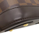 ルイヴィトン LOUIS VUITTON アルマBB N41221 ダミエエベヌ ダミエキャンバス 2WAYバッグ ゴールド金具 茶 ショルダーバッグ ハンドバッグ