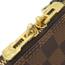 ルイヴィトン LOUIS VUITTON アルマBB N41221 ダミエエベヌ ダミエキャンバス 2WAYバッグ ゴールド金具 茶 ショルダーバッグ ハンドバッグ
