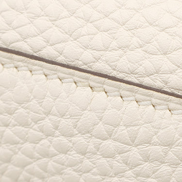 エルメス HERMES リンディ ミニ 20 ナタ トリヨンクレマンス ショルダーバッグ シルバー金具 新品 未使用 アイボリー