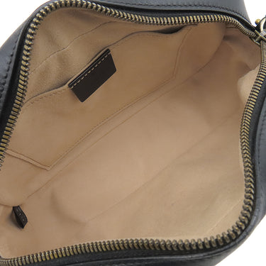 グッチ GUCCI GGマーモント スモール カメラバッグ 447632 ブラック レザー シェブロンキルティングレザー ショルダーバッグ ゴールド金具 黒 キルティングショルダー