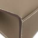 エルメス HERMES ポシェットケリー ミニ エトゥープ ヴォースイフト ハンドバッグ シルバー金具 新品 未使用 グレージュ ミニバッグ