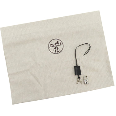 エルメス HERMES エールバッグジップPM 31 ルトゥルネ ブラック キャンバス レザー トワルキャドリーユ ヴァッシュハンター 2WAYバッグ キャンバス