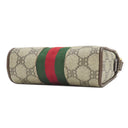 バレンシアガ BALENCIAGA グッチ×バレンシアガ ハッカー プロジェクト 680129 ブラウン キャンバス レザー ショルダーバッグ ヴィンテージ金具 ウェブ シェリーライン