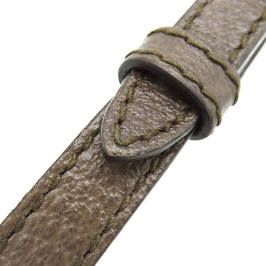 バレンシアガ BALENCIAGA グッチ×バレンシアガ ハッカー プロジェクト 680129 ブラウン キャンバス レザー ショルダーバッグ ヴィンテージ金具 ウェブ シェリーライン