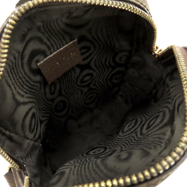 バレンシアガ BALENCIAGA グッチ×バレンシアガ ハッカー プロジェクト 680129 ブラウン キャンバス レザー ショルダーバッグ ヴィンテージ金具 ウェブ シェリーライン