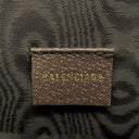 バレンシアガ BALENCIAGA グッチ×バレンシアガ ハッカー プロジェクト 680129 ブラウン キャンバス レザー ショルダーバッグ ヴィンテージ金具 ウェブ シェリーライン