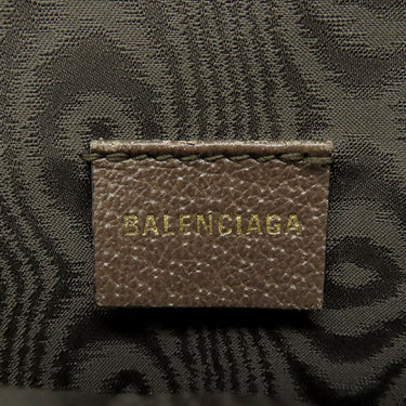 バレンシアガ BALENCIAGA グッチ×バレンシアガ ハッカー プロジェクト 680129 ブラウン キャンバス レザー ショルダーバッグ ヴィンテージ金具 ウェブ シェリーライン