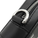 ヴァレンティノ VALENTINO VLTN ロゴ 1Y2B0943WJW ブラック×ホワイト レザー ショルダーバッグ シルバー金具 黒 白 ミニバッグ クロスボディ 斜め掛け