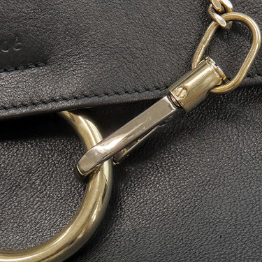 クロエ Chloe フェイ デイバッグ ブラック レザー 2WAYバッグ ゴールド金具 ショルダーバッグ 黒