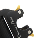 クリスチャン・ディオール Christian Dior ランゴ22 ブラック系 レザー PVC ショルダーバッグ シルバー金具 黒 CD ダイヤモンドキャンバス